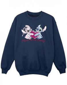 Disney Lilo en Stitch Ohana hart met engelensweater voor meisjes