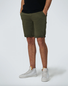 No Excess Short Chino Garment Dyed Twill Stretch Basil  