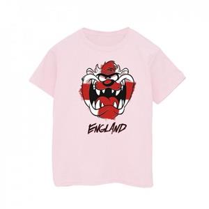 Looney Tunes meisjes Taz Engeland gezicht katoenen T-shirt