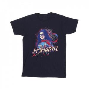 Marvel Girls mevrouw  Face Fade katoenen T-shirt