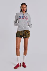 Jaded London Camo Mini Jogger Shorts