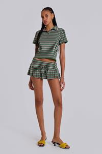 Jaded London Mila Stripe Mini Skort