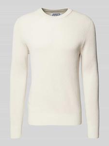 JAKE*S STUDIO MEN Gebreide pullover met ronde hals