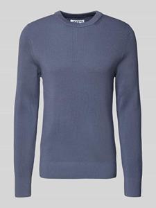 JAKE*S STUDIO MEN Gebreide pullover met ronde hals