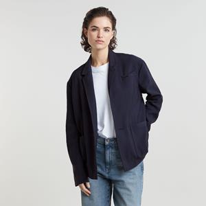 G-Star RAW 3D Boyfriend Blazer - Donkerblauw - Dames