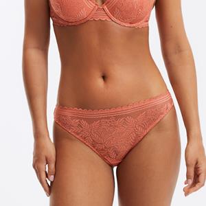 LA REDOUTE COLLECTIONS Slip Signature in kant en microvezel, JEANNE