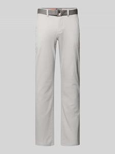 MCNEAL Slim fit chino met riem