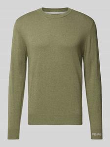 Pepe Jeans Gebreide pullover met ronde hals, model 'Andre'