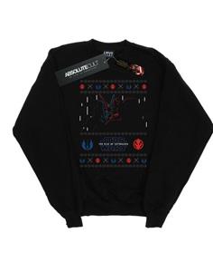 Star Wars heren The Rise Of Skywalker Christmas Combat katoenen sweatshirt