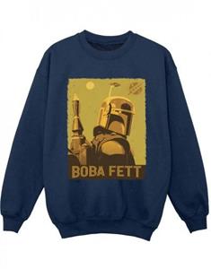 Star Wars jongens het boek van Boba Fett planetaire stare Sweatshirt