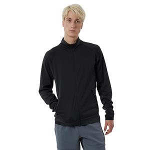 New Balance R.W.T. Grid Knit Jacket, Mens black Jacket