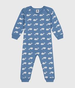 PETIT BATEAU Pyjama zonder voetjes, walvissenprint