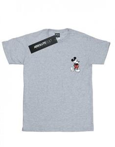 Disney Mickey Mouse Kickin Retro borst-T-shirt voor jongens