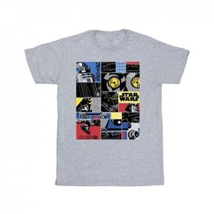 Star Wars meisjes Droid Montage katoenen T-shirt