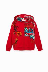 Desigual Hoodie Bugs Bunny - RED