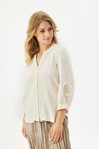 IN FRONT JULIANE SHIRT 16323 005 (Cream 005)