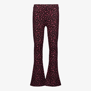 TwoDay flared meisjes broek met roze bloemen