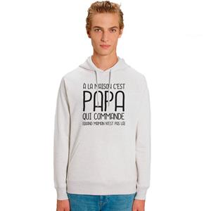 We are family Herensweater met capuchon - THUIS HET IS DAD DIE 2 WAF BESTELT