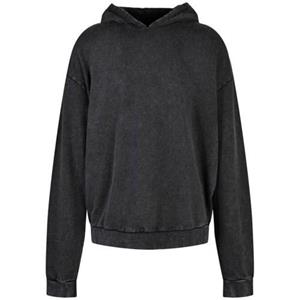 Build Your Brand heren oversized hoodie met zure wassing