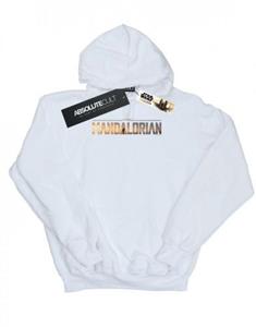 Star Wars heren hoodie met logo uit de Mandalorian-serie