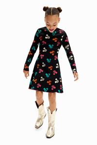 Desigual Mickey Mouse-jurk - BLACK