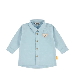 Steiff powder Shirt lange mouw - blauw