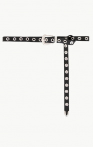 The Musthaves Biker Gesp Belt Zwart