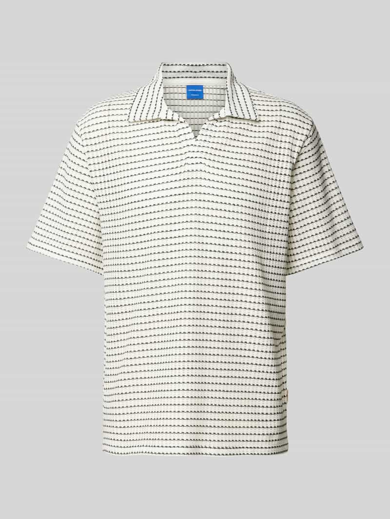 Jack & jones Poloshirt met streepmotief