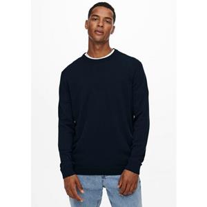 ONLY & SONS Trui met ronde hals ONSALEX 12 SOLID CREW NECK KNIT