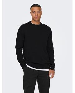 ONLY & SONS Trui met ronde hals ONSALEX 12 SOLID CREW NECK KNIT