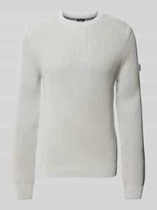 JOOP! JEANS Gebreide pullover met ronde hals, model 'Haro'