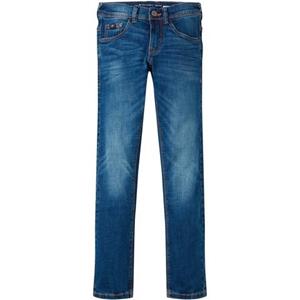 Tom Tailor Slim fit jeans met knoop- en ritssluiting