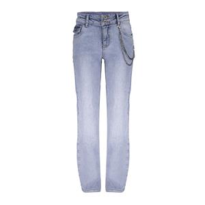 Frankie & Liberty Meisjes broek love bootcut light blue denim