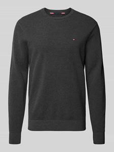 Tommy Hilfiger Gebreide pullover met ronde hals