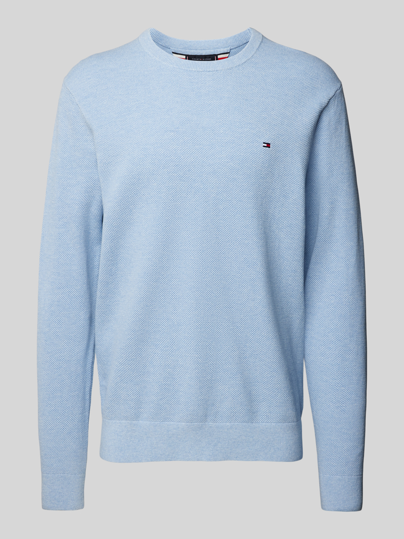 Tommy Hilfiger Gebreide pullover met logostitching