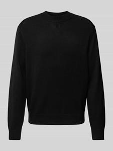 Armani Exchange Gebreide pullover met ribboorden