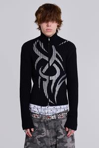 Jaded Man Lucid Blade Knit Track Top