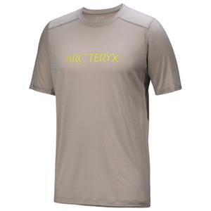 Arcteryx Arc'teryx - Ionia Merino Wool Arc'Word Logo S/S - Merinoshirt, rune / euphoria