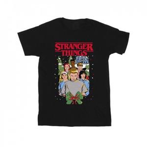 Pertemba FR - Apparel Netflix Boys Stranger Things kerstposter T-shirt