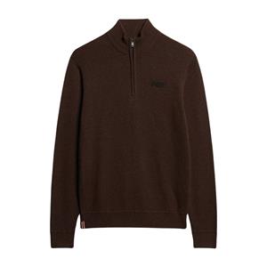 Superdry Essential Knit Henley Trui Heren