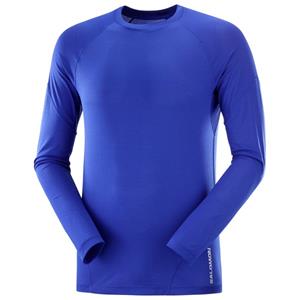 Salomon  Cross Run L/S Tee - Sportshirt, blauw