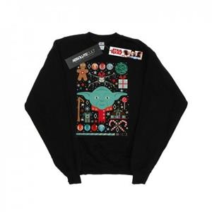 Star Wars meisjes Yoda kerstsweater