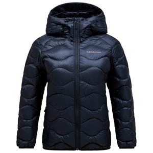 Peak Performance  Women's Helium Down Hood Jacket - Donsjack, blauw/zwart