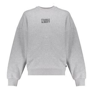 Frankie & Liberty Meisjes sweat shirt - Paris - 13 Light Grey Melange