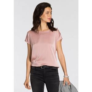 Laura Scott Shirtblouse van satijn en jersey