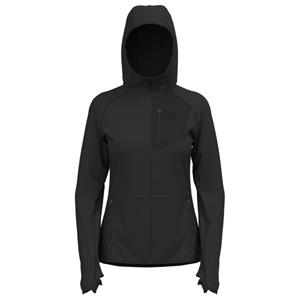 Odlo  Women's Ascent Mid Layer Hoody Full Zip - Fleecevest, zwart