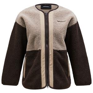 Peak Performance  Women's Heavy Pile Oversized Cardigan - Fleecevest, zwart