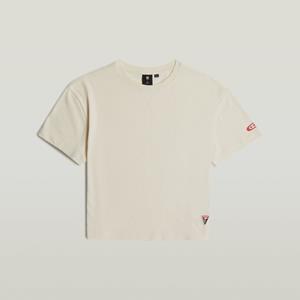 G-Star RAW Kids Top Loose Crop - Beige - meisjes