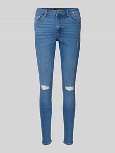 Pieces High waist jeans, model 'DANA'