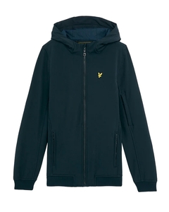 Lyle and Scott Softshell jas met capuchon navy